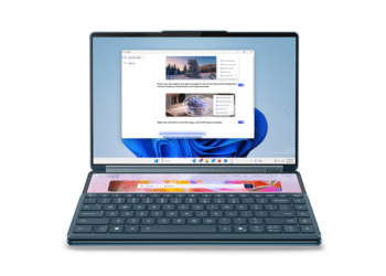 Ilustrasi aplikasi Lenovo FlickLift
