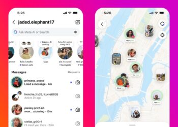 Fitur baru Instagram Map.