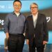 (Kiri - Kanan) Vice President and CMO Realme, Chase Xu dan General Manager of Camera Business Division Ricoh Imaging Company Ltd, Kazunobu Saiki