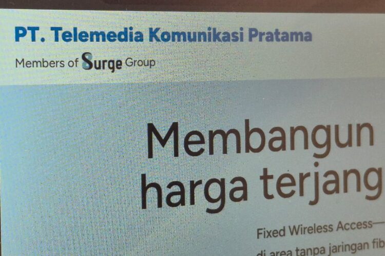 Surge melalui PT. Telemedia Komunikasi Pratama memenangkan lelang frekuensi 1,4 Ghz untuk Regional 1.