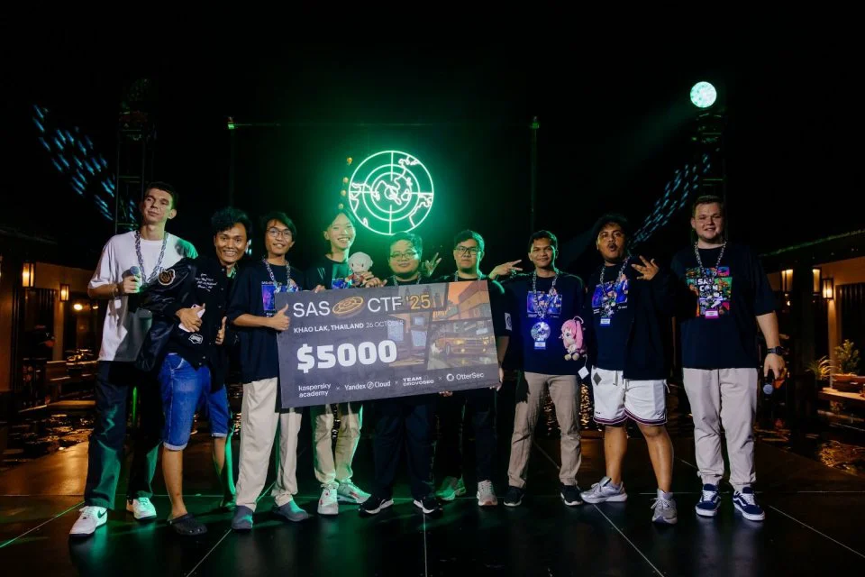 Kontingen Indonesia SKSD Jadi Runner-Up Kaspersky SAS CTF 2025