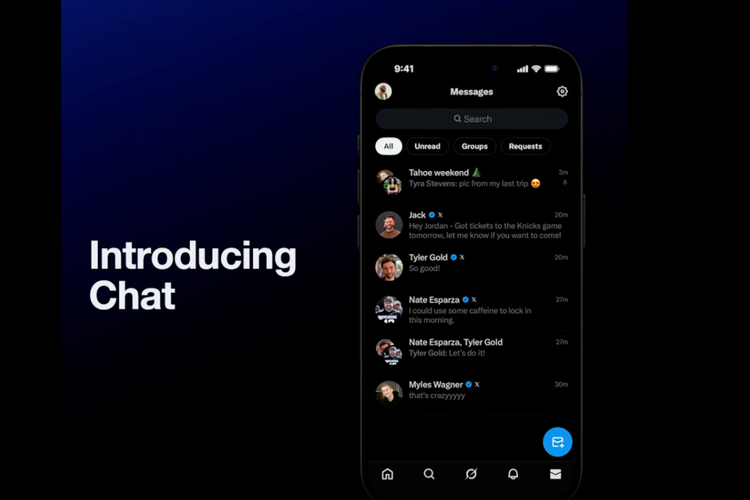 Tinggalkan Era DM, X/Twitter Resmi Hadirkan Chat yang Dilengkapi Panggilan Video 