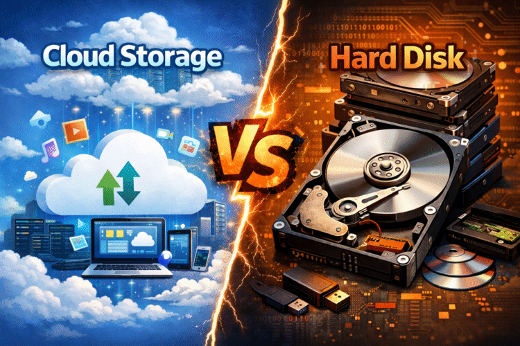 Mana yang Lebih Aman untuk Data Anda, Cloud atau Hard Disk?