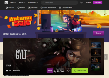 GOG Kini Tampilkan Harga Rupiah, Gamer Indonesia Tak Perlu Bingung Konversi Dolar Lagi
