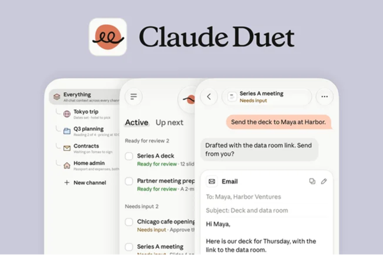 Anthropic Unjuk Gigi Lewat Claude Duet, Agen AI Otomatis untuk Profesional