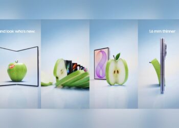 Ejek iPhone Duo Lewat Iklan Apel Patah, Samsung Pamer Keunggulan Galaxy Z Fold 8
